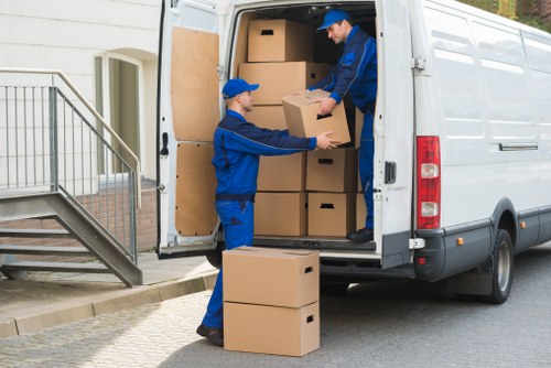 Furniture removal support for flats and terrace properties in Finsbury Park