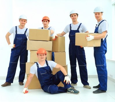 A local removals team planning a home move route in Finsbury Park