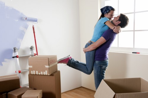 Careful handling of household items during urgent removals in North London