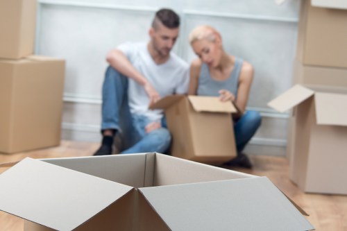 Professional packing and furniture loading for a Finsbury Park move